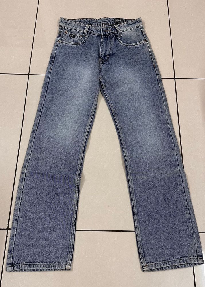 Classic Blue Wash Denim Jeans