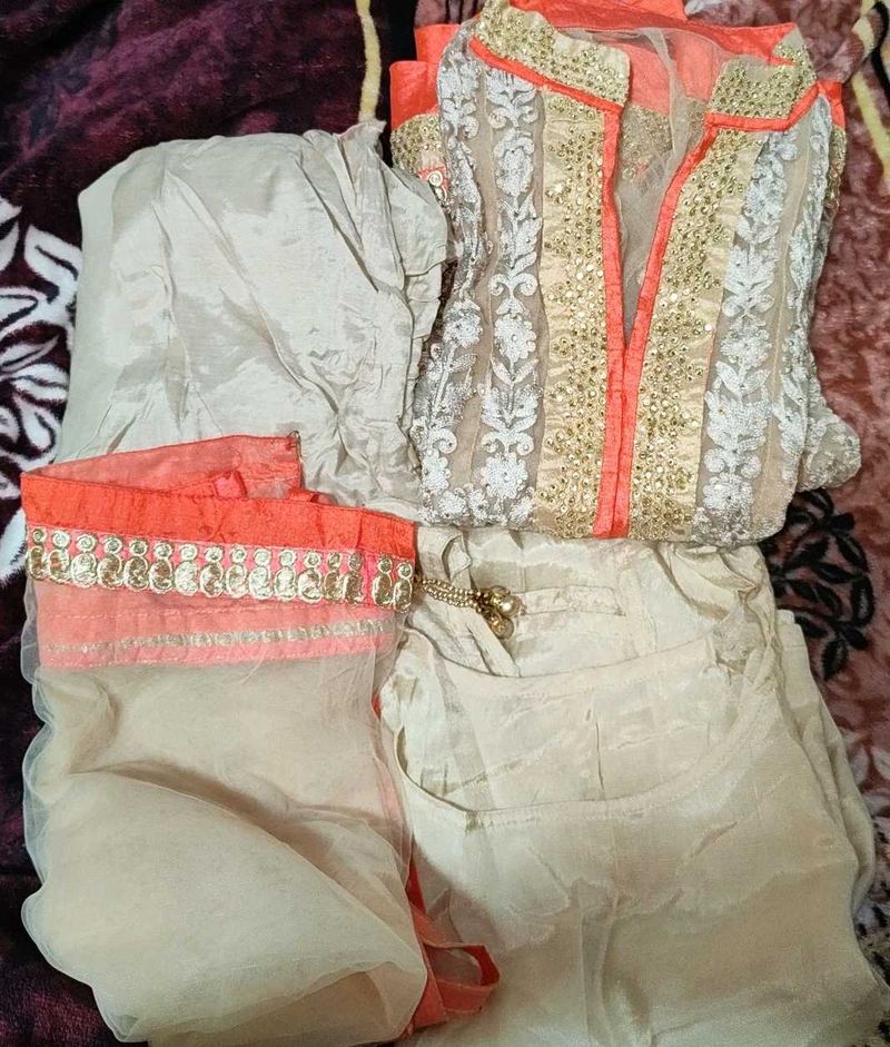 Elegant Embroidered Kurta Set