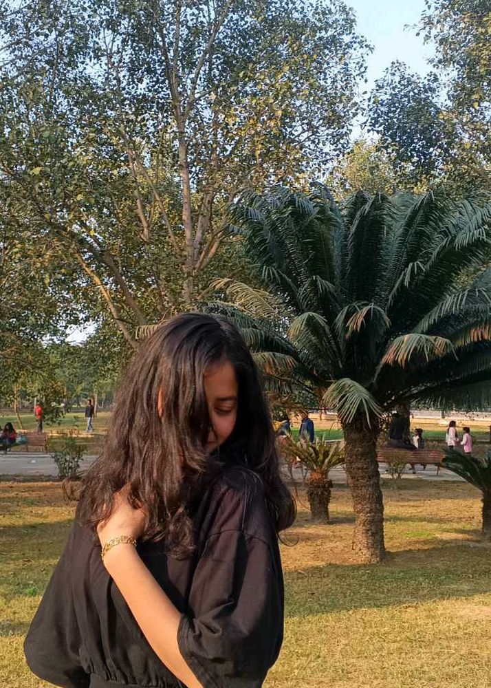 Chic Black Oversized Top