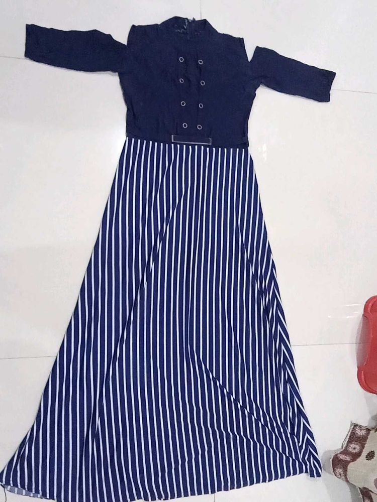 Striped Maxi Dress