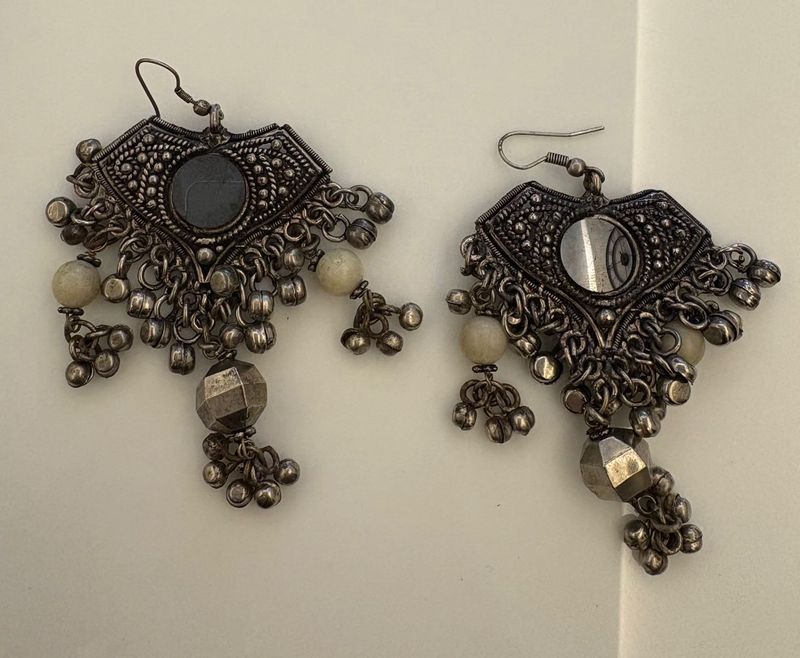 Unique Tribal Earrings with Beads