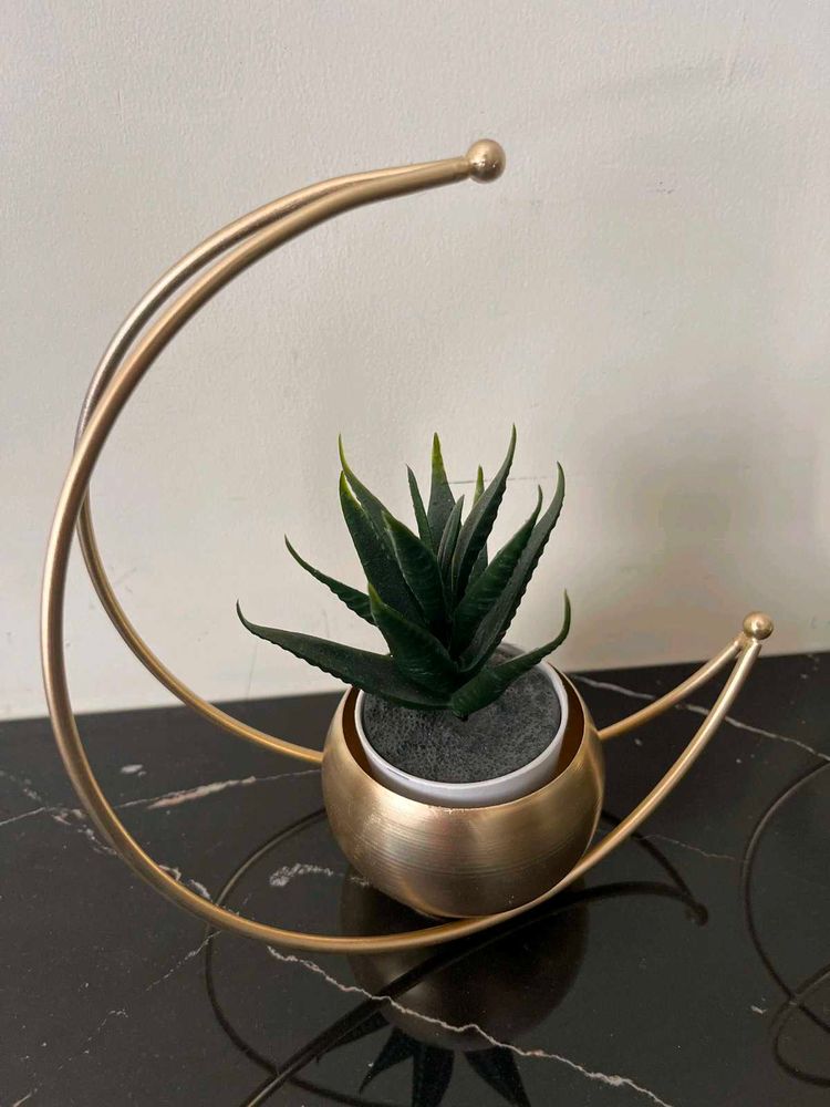 Metal Flower Vase