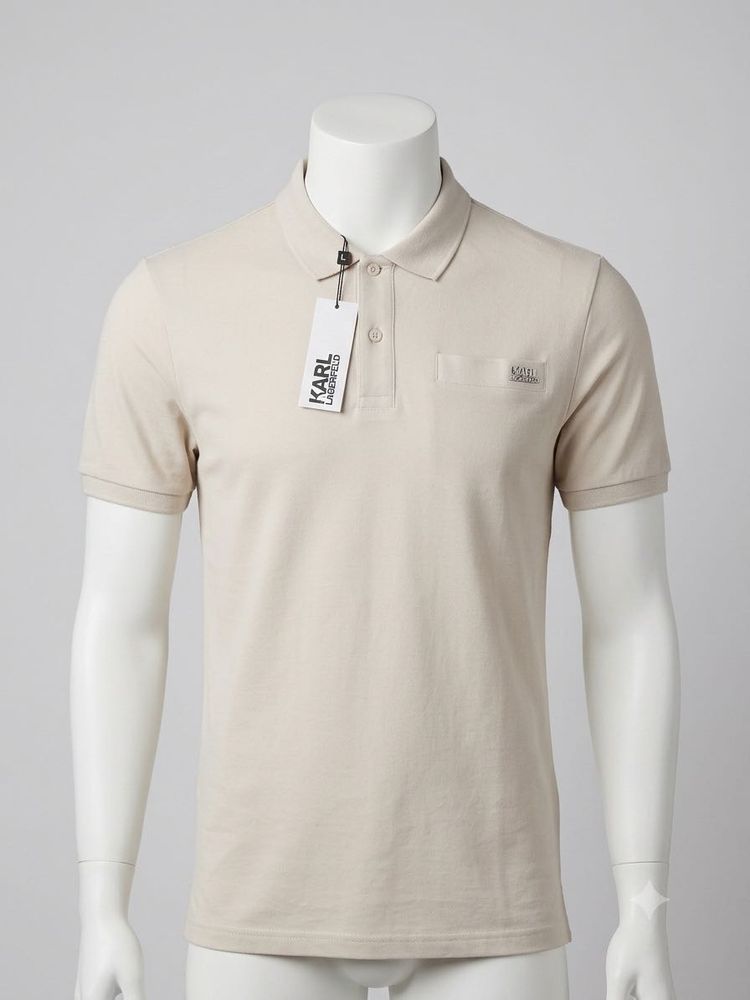 Karl Lagerfeld Polo Shirt - Beige