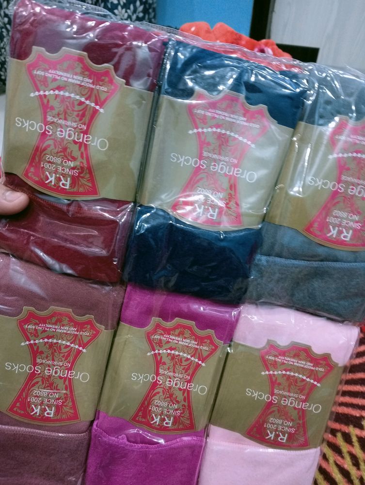 Pack o f 10 pair Of Woolen socks