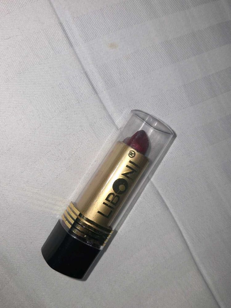 Shimmery Red Lipstick