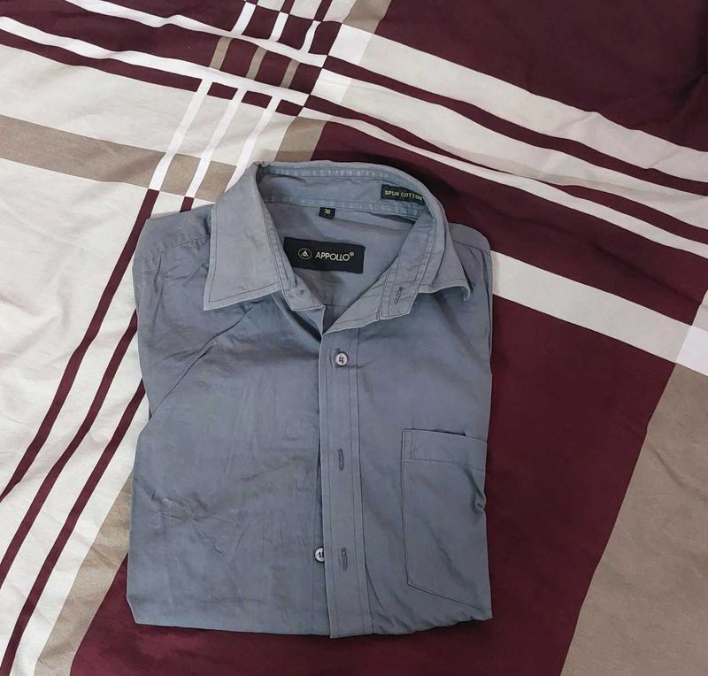 Apollo Men's Classic Grey Shirt