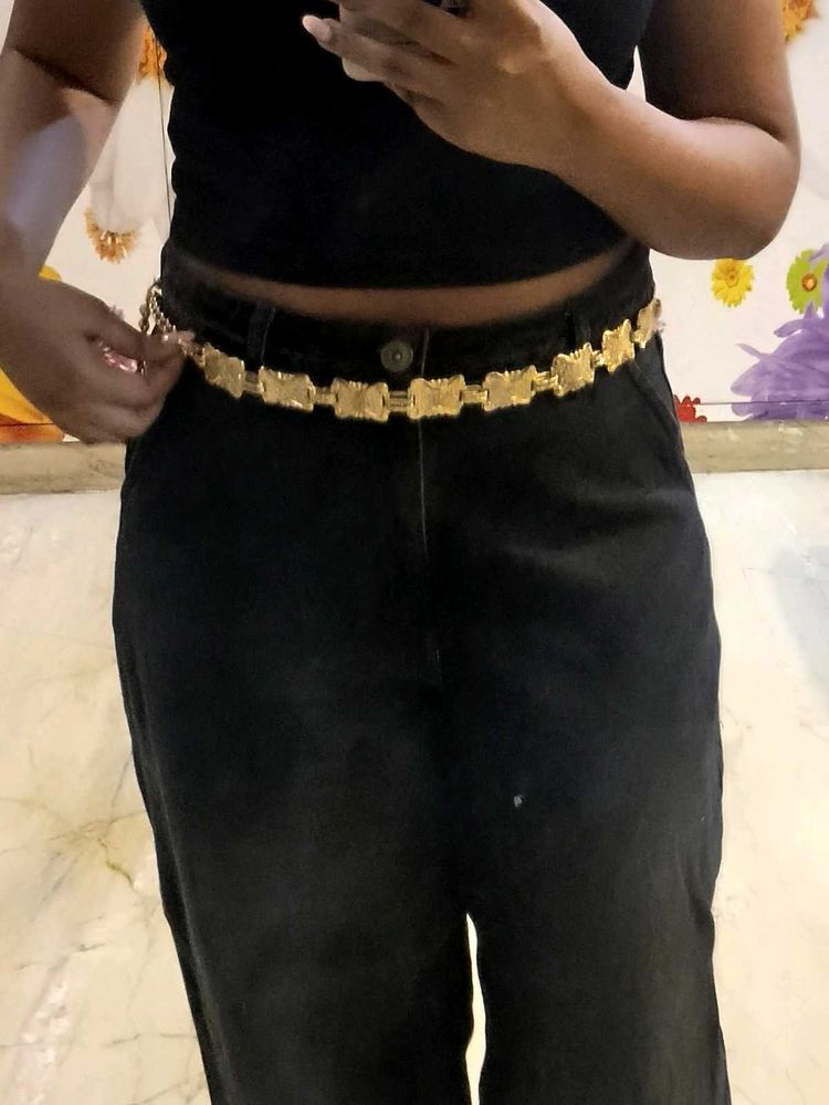 Gold Metal Belt combo