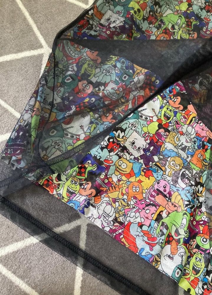 Cartoon Print Top
