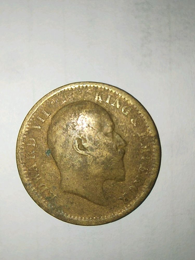 One Quarter Anna 1910 (EDWARD VII)