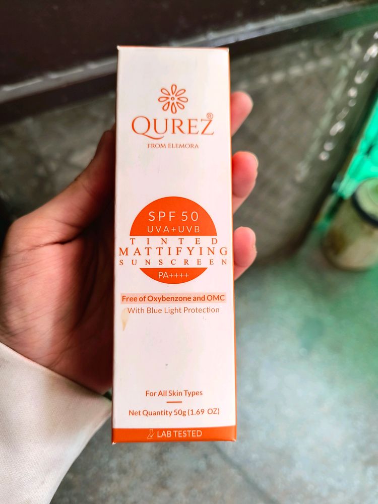 QUREZ mattefying 🧴 🌞