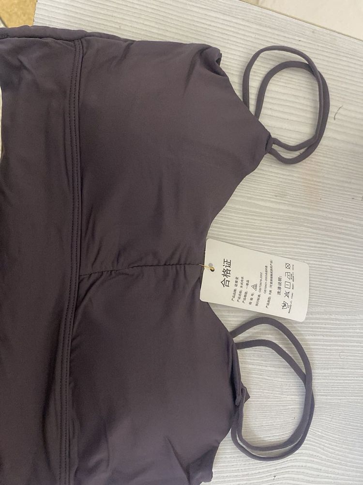 Plum Purple Sports Bra