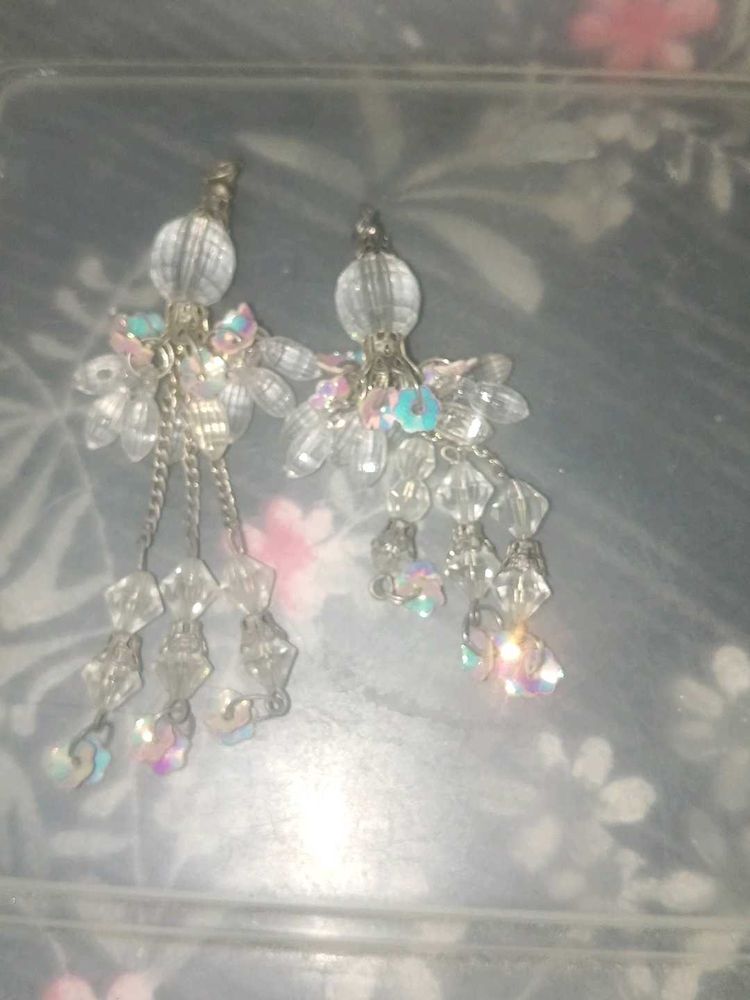Sparkling Crystal Dangle tassels