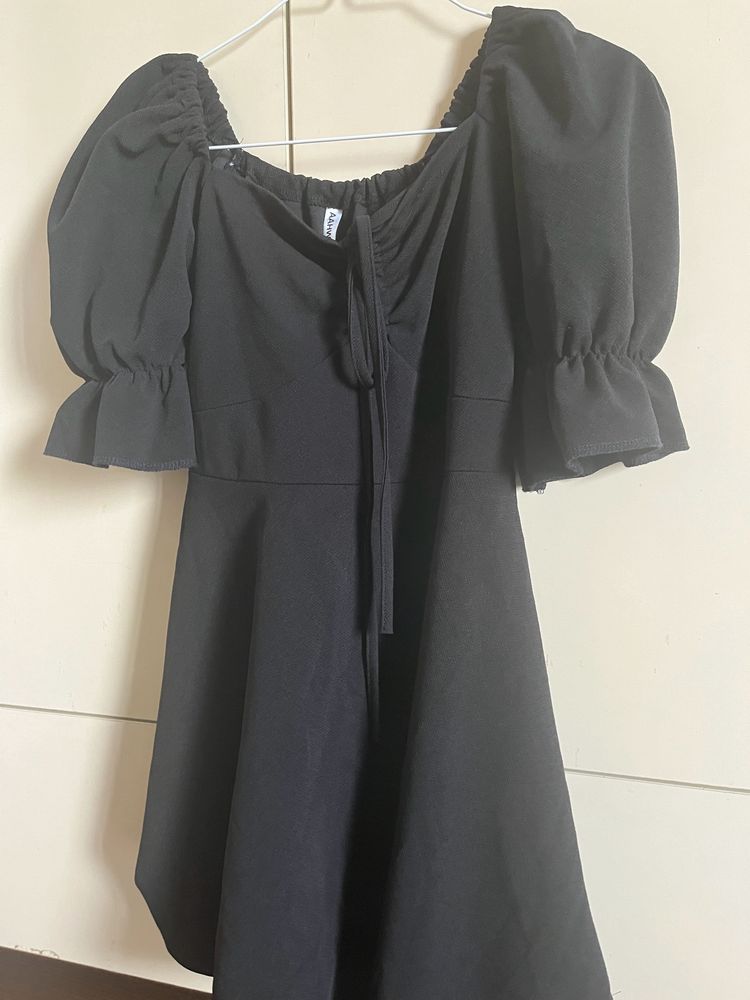 Short Black Frock Dress