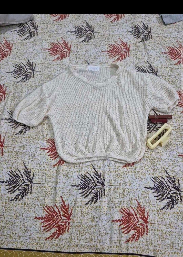 Cozy Cream Knit Sweater