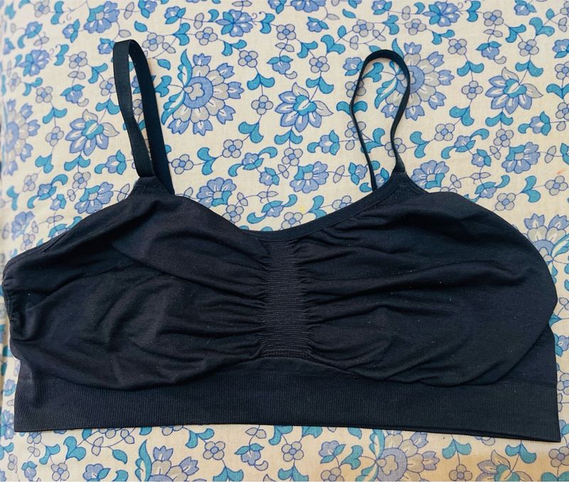 Comfortable Black Sports Bra