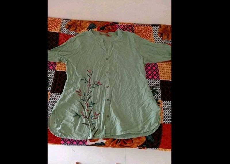 cotton shirt kurti for summer