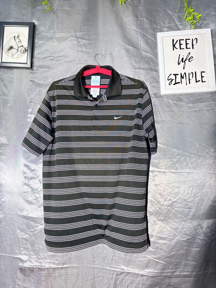 Men's Nike Striped Polo Shirt