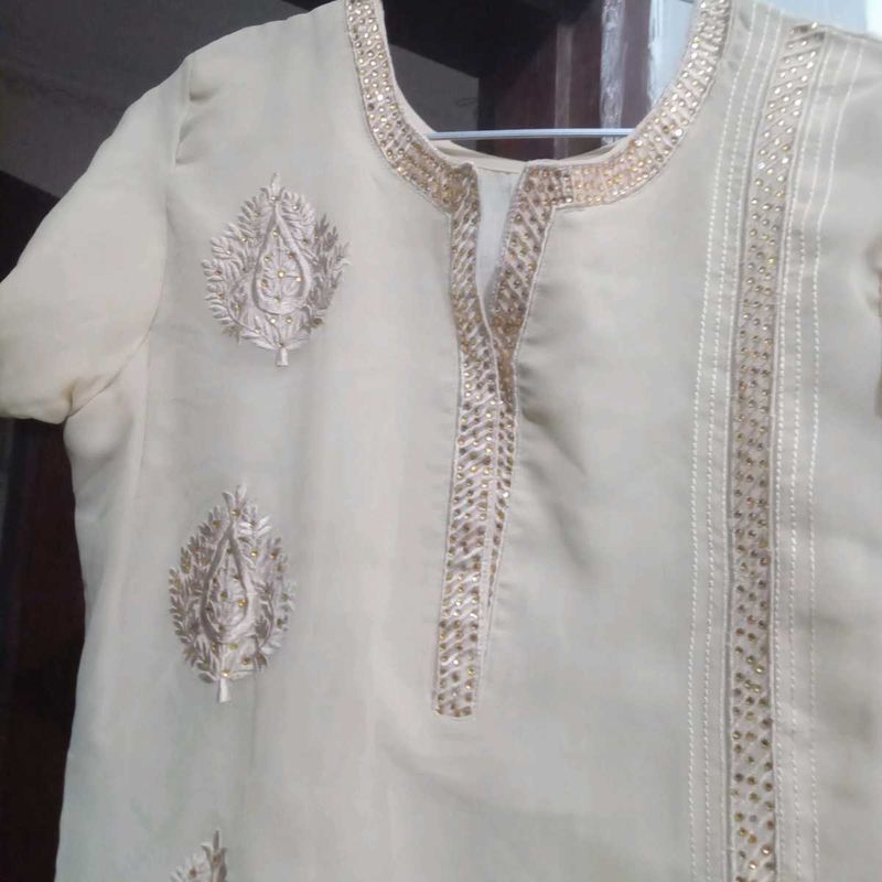 Elegant Embroidered Kurta