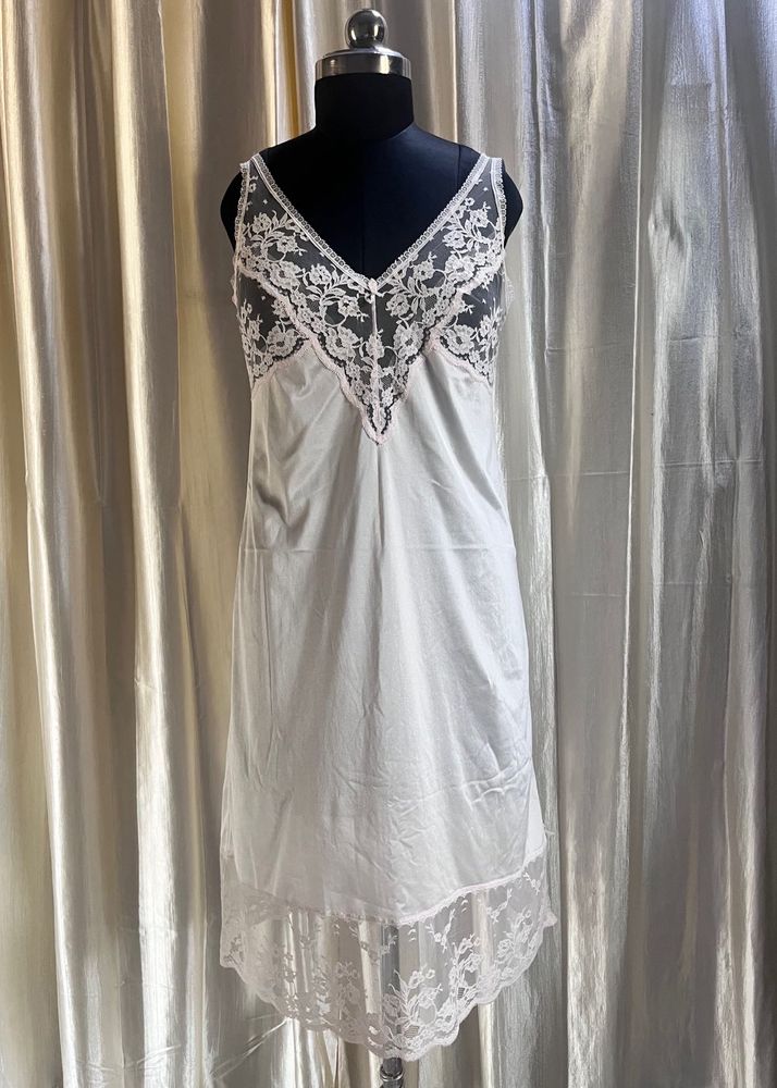 Vintage Lace Slip Dress