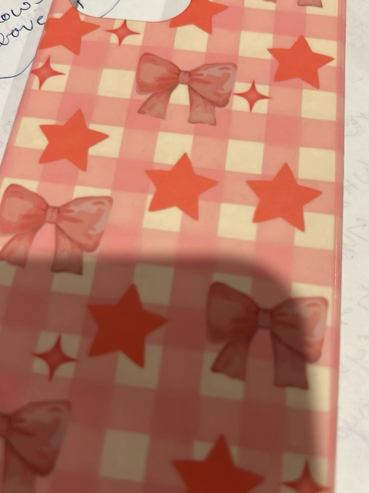 Pink Star Bow Phone Case
