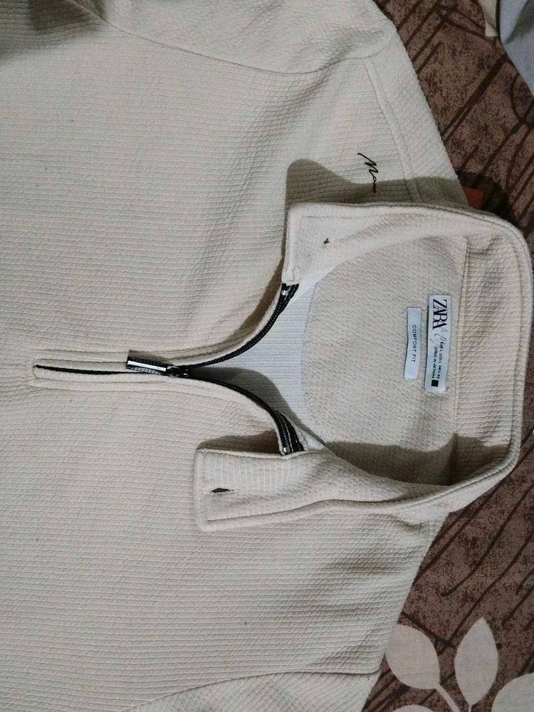 Zara Comfort Fit Half-Zip Sweater