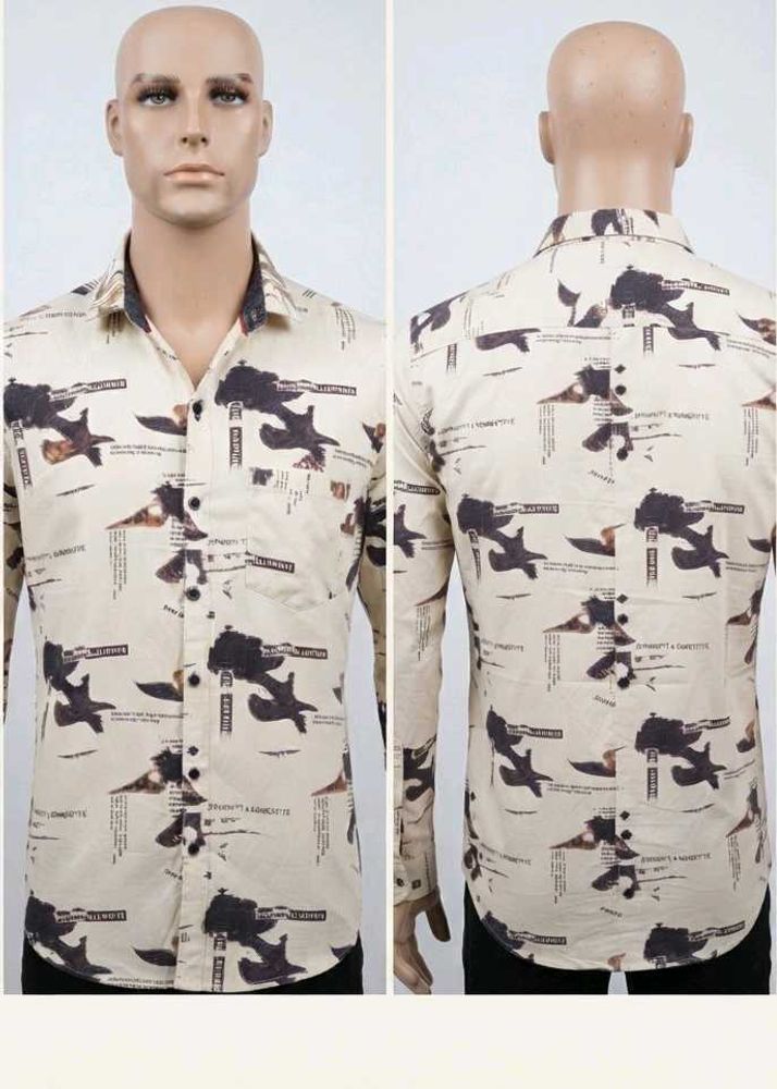 Men's Graphic Print Casual Shirt