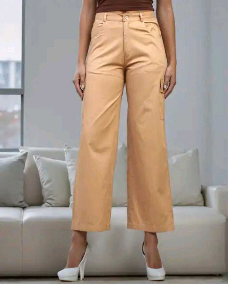 Shein Women's Wide Leg Cargo Pants