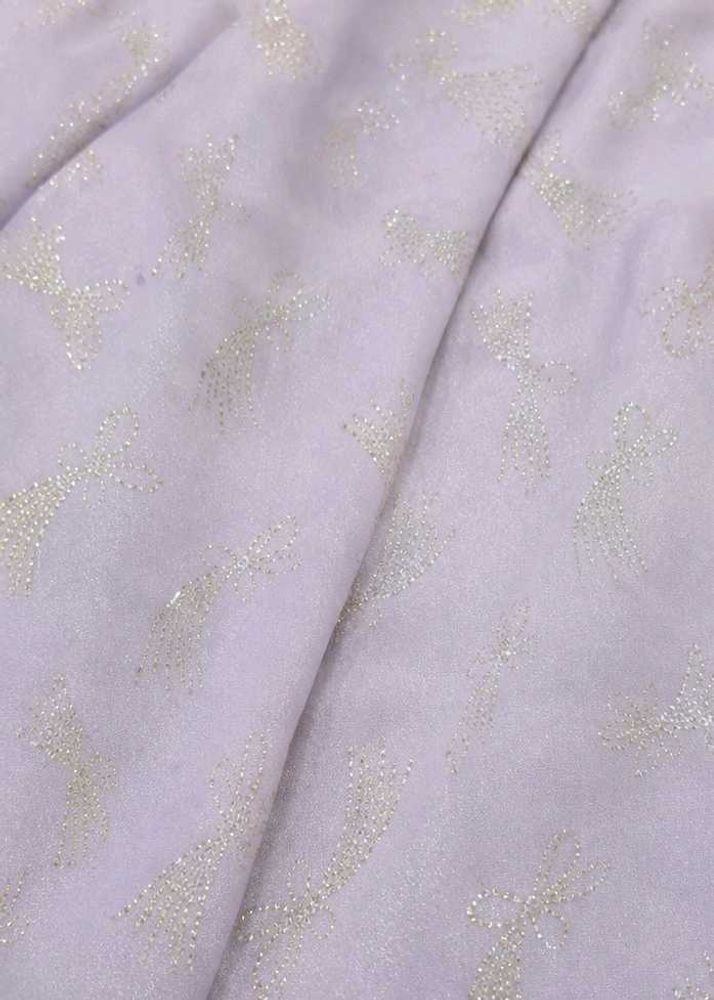 Elegant Lavender Dress Material 2m