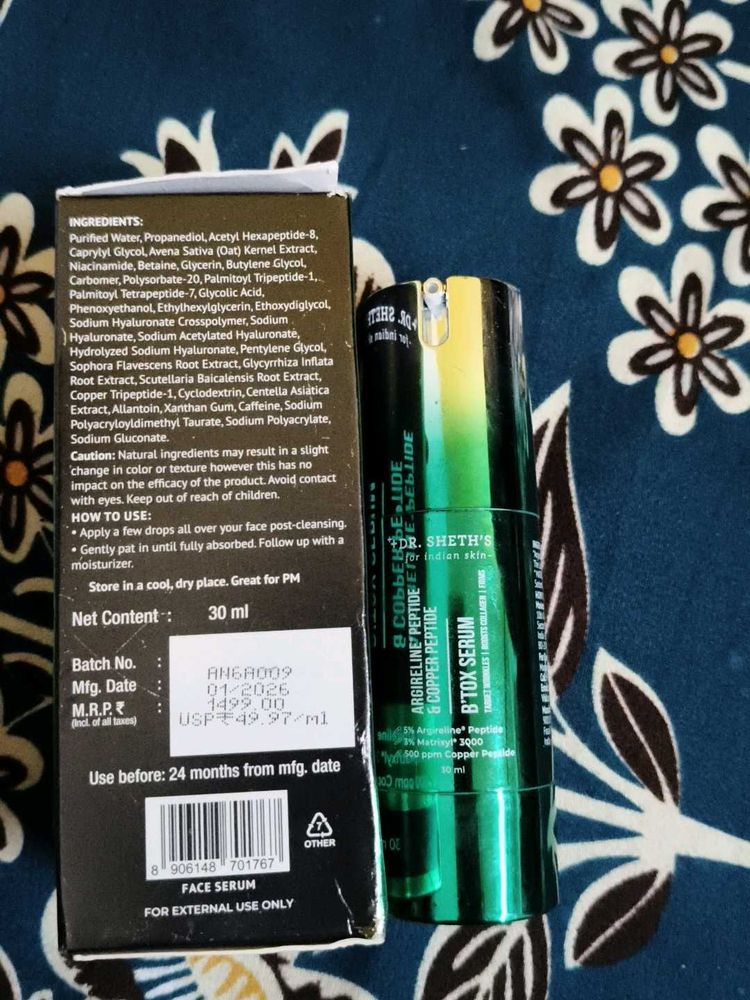 Dr. Sheth's B'tox Serum