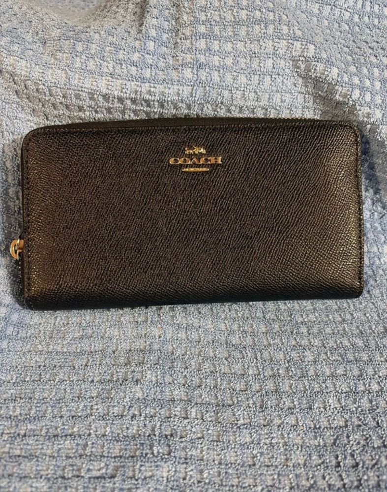Coach Zip Around Wallet