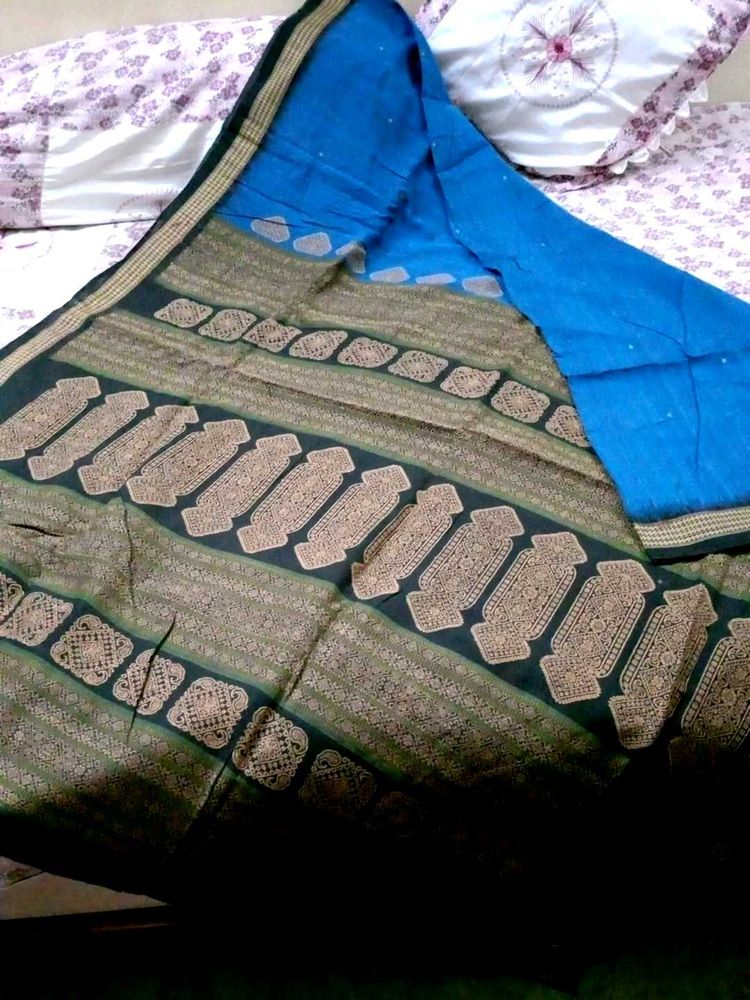 pure cotton ethnic odisha handloom bomkai saree