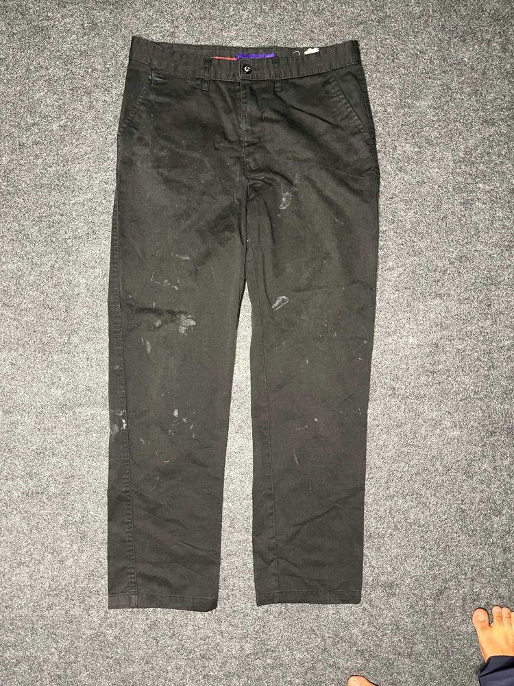 Men's Black Casual Pants