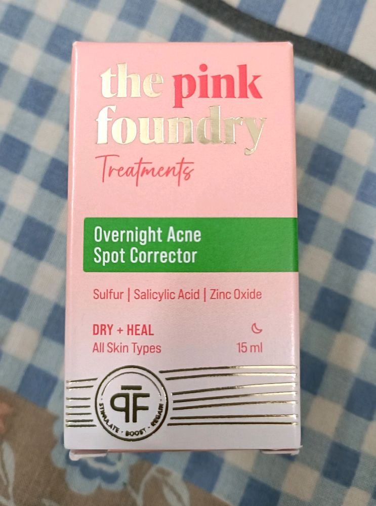 The Pink Foundry Overnight Acne Spot Corrector