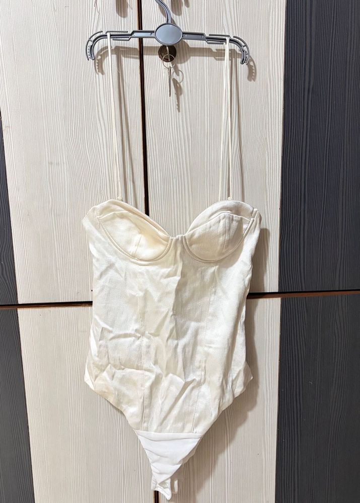 Elegant White Bodysuit