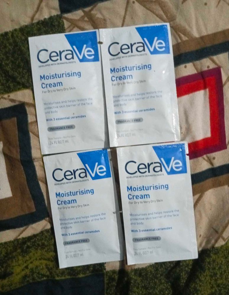 CeraVe Moisturising Cream Samples (4 Pack)