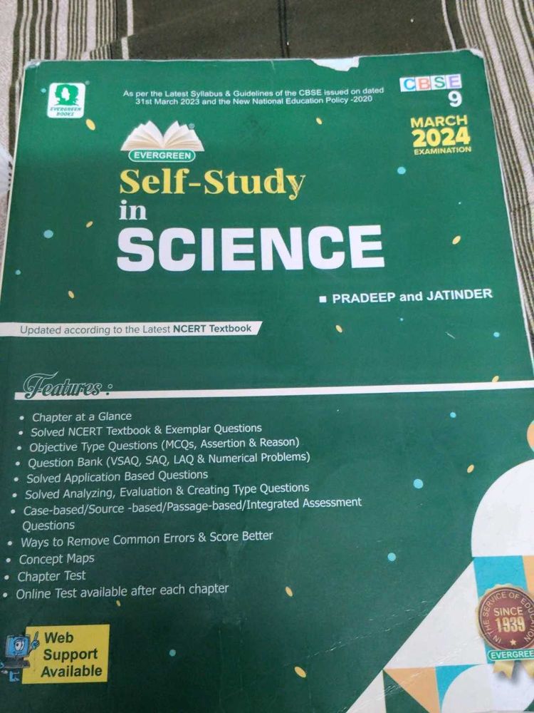 CBSE Class 9 Science Self-Study Guide