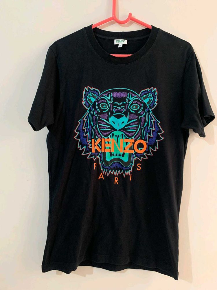 Kenzo Paris Tiger Print T-Shirt