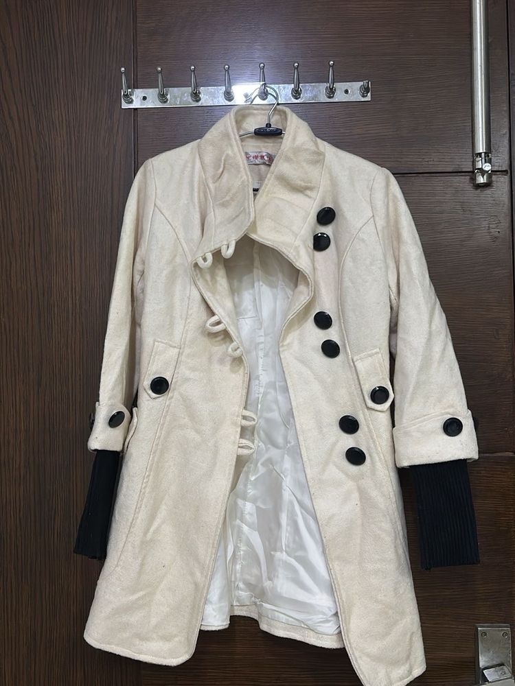 Stylish Cream Coat