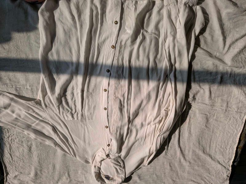 White Button-Down Shirt