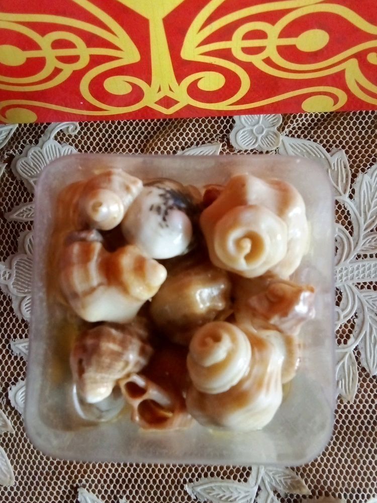 Resin Artwork With Seashells