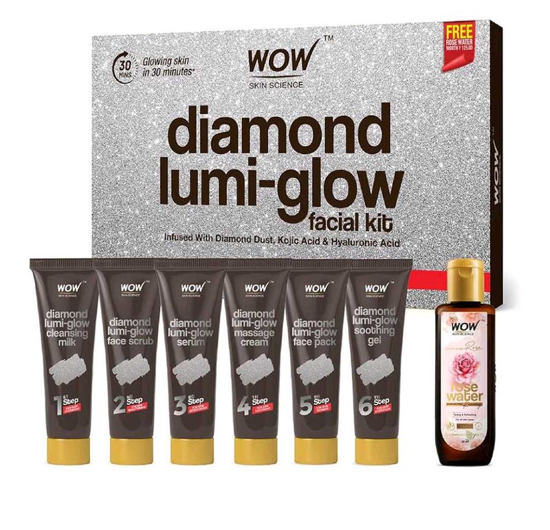 WOW Diamond Lumi-Glow Facial Kit