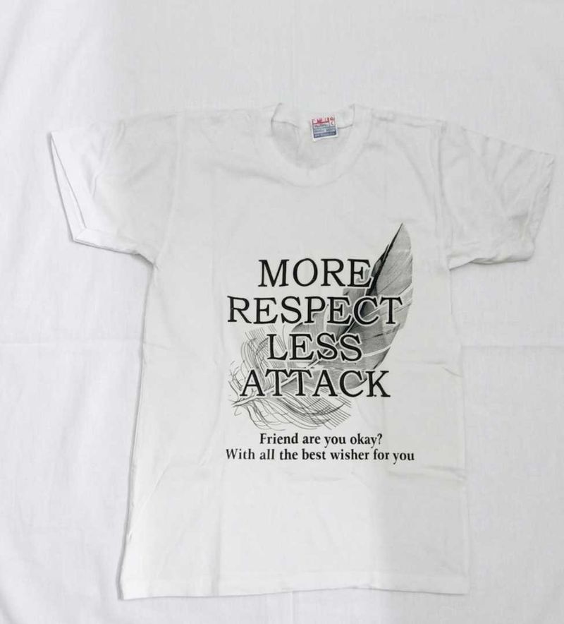 Brand New Unworn Graphic T-Shirt – "More Respect L