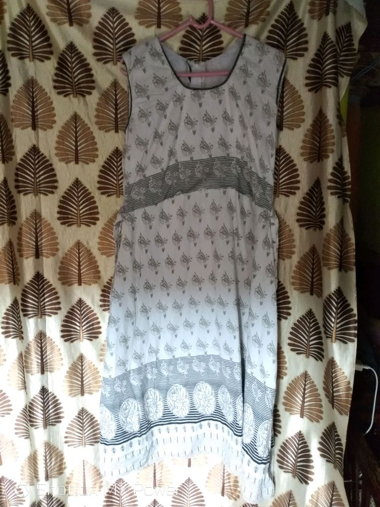 white long frock