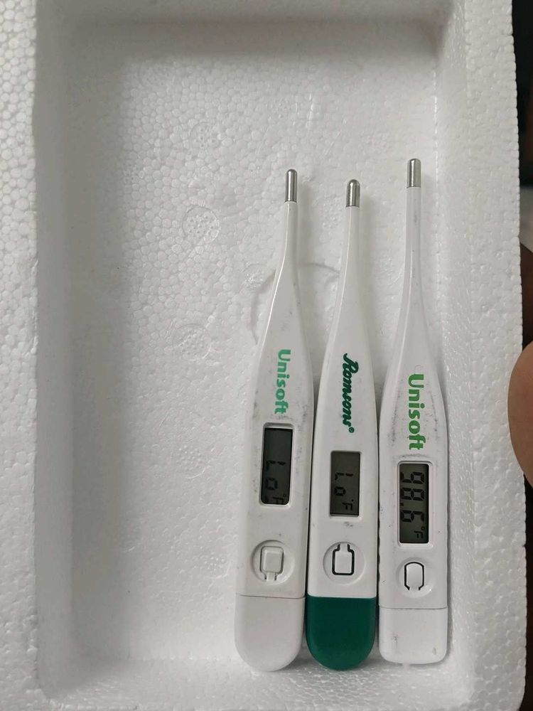 Digital Thermometers - Pack of 3