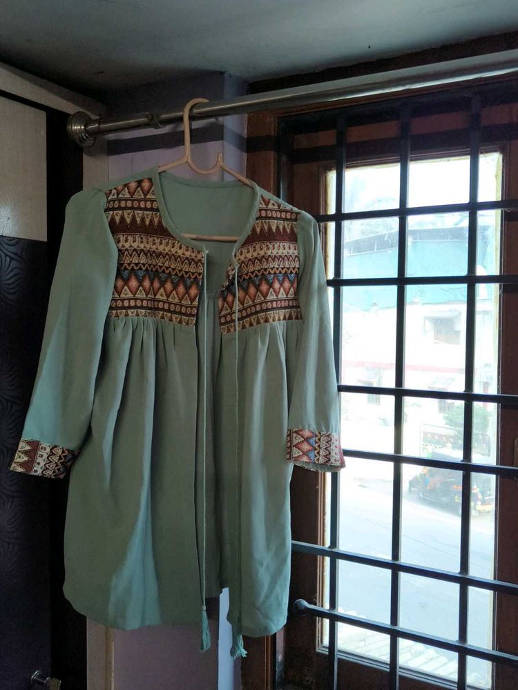 Boho Chic Embroidered Jacket