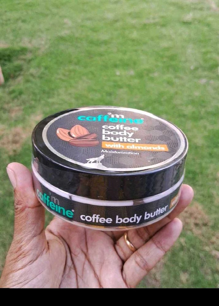 Caffeine Coffee Body Butter with Almonds