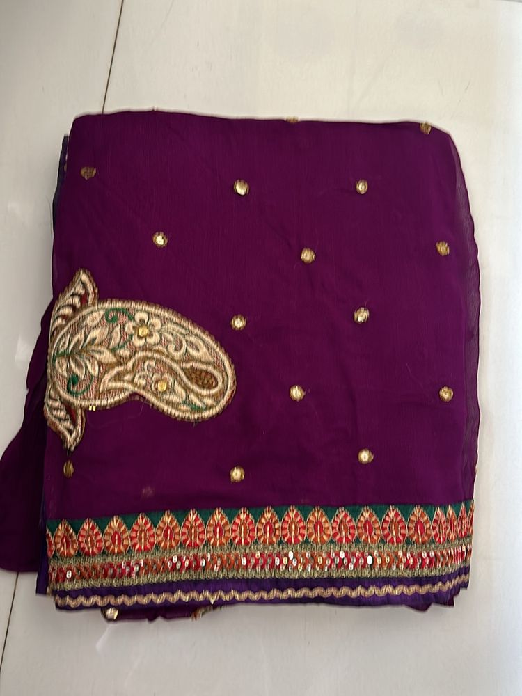 Saree Only No Blouse/No Return/No Refund