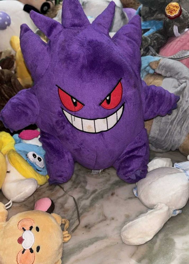 Purple Gengar Plush Toy