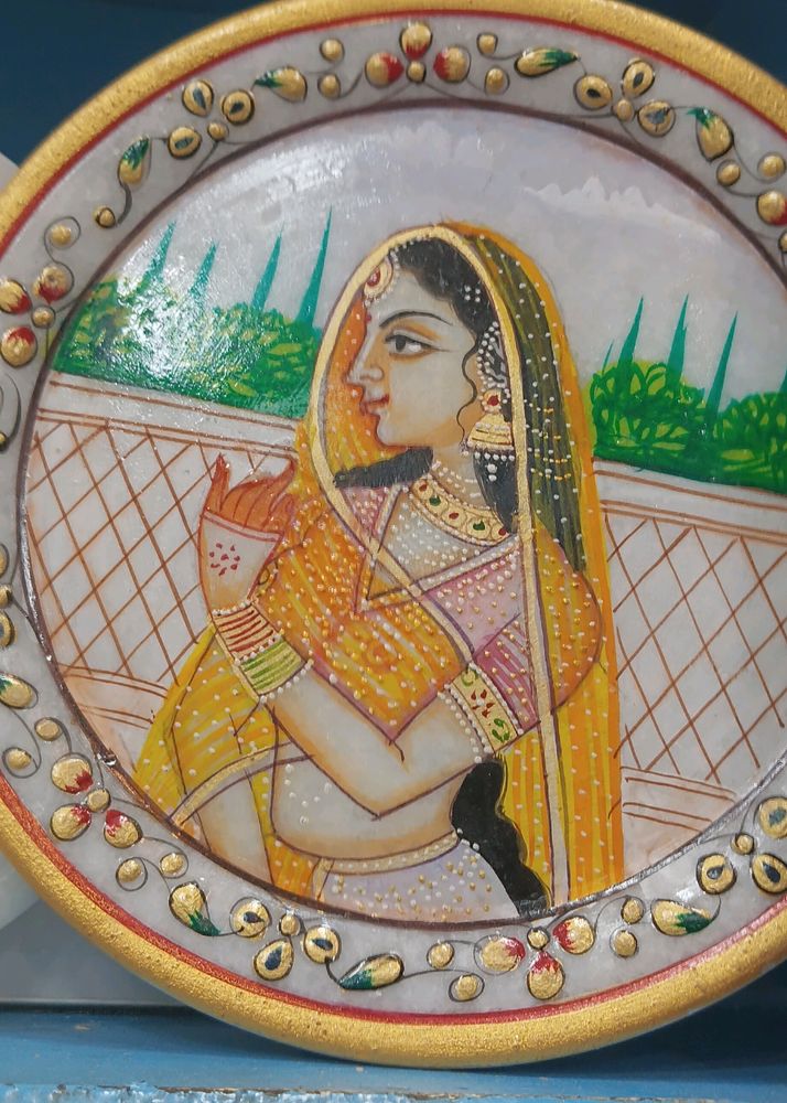 Marbel Pooja Thali