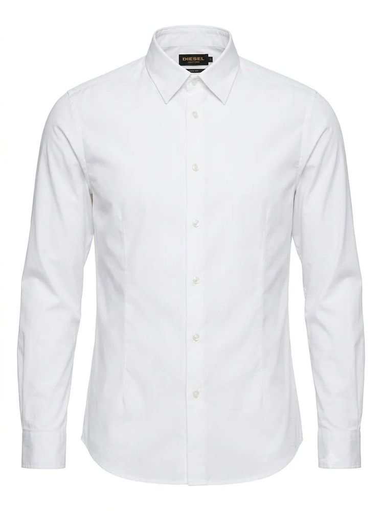DIESEL SLIM FIT COTTON LONG-SLEEVE SHIRT